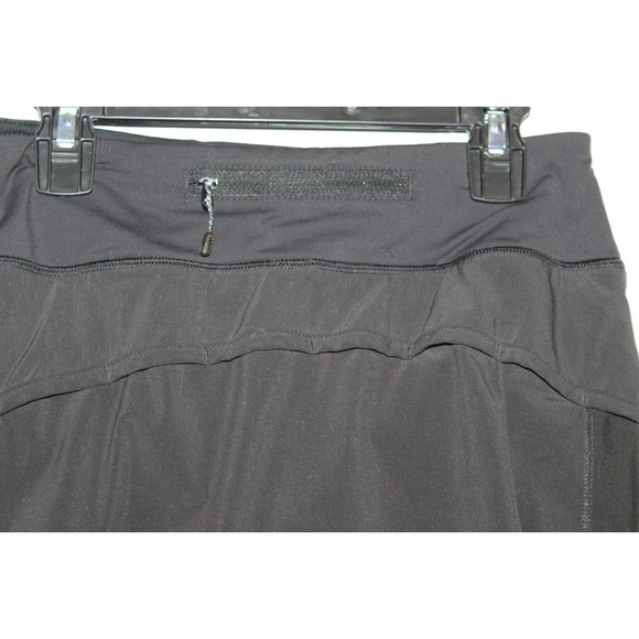 Lululemon Hotty Hot Skirt Skort Shorts Black 4 Way Stretch Women's Size 2 H14792 - Picture 10 of 16